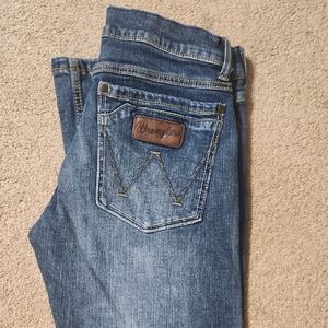 Wrangler Denim Jeans with Signature Stitching